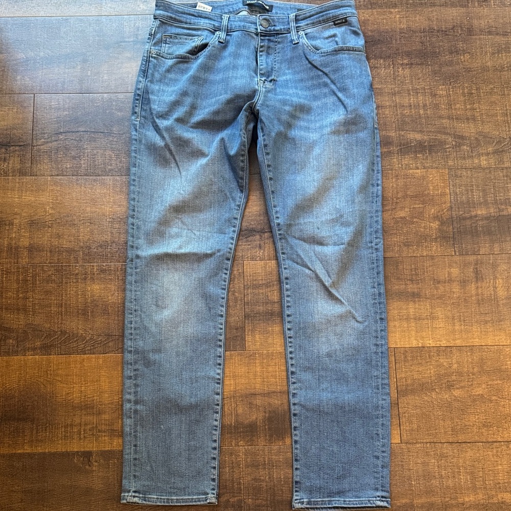 Mavi Slim Fit Denim Jeans - Light Blue